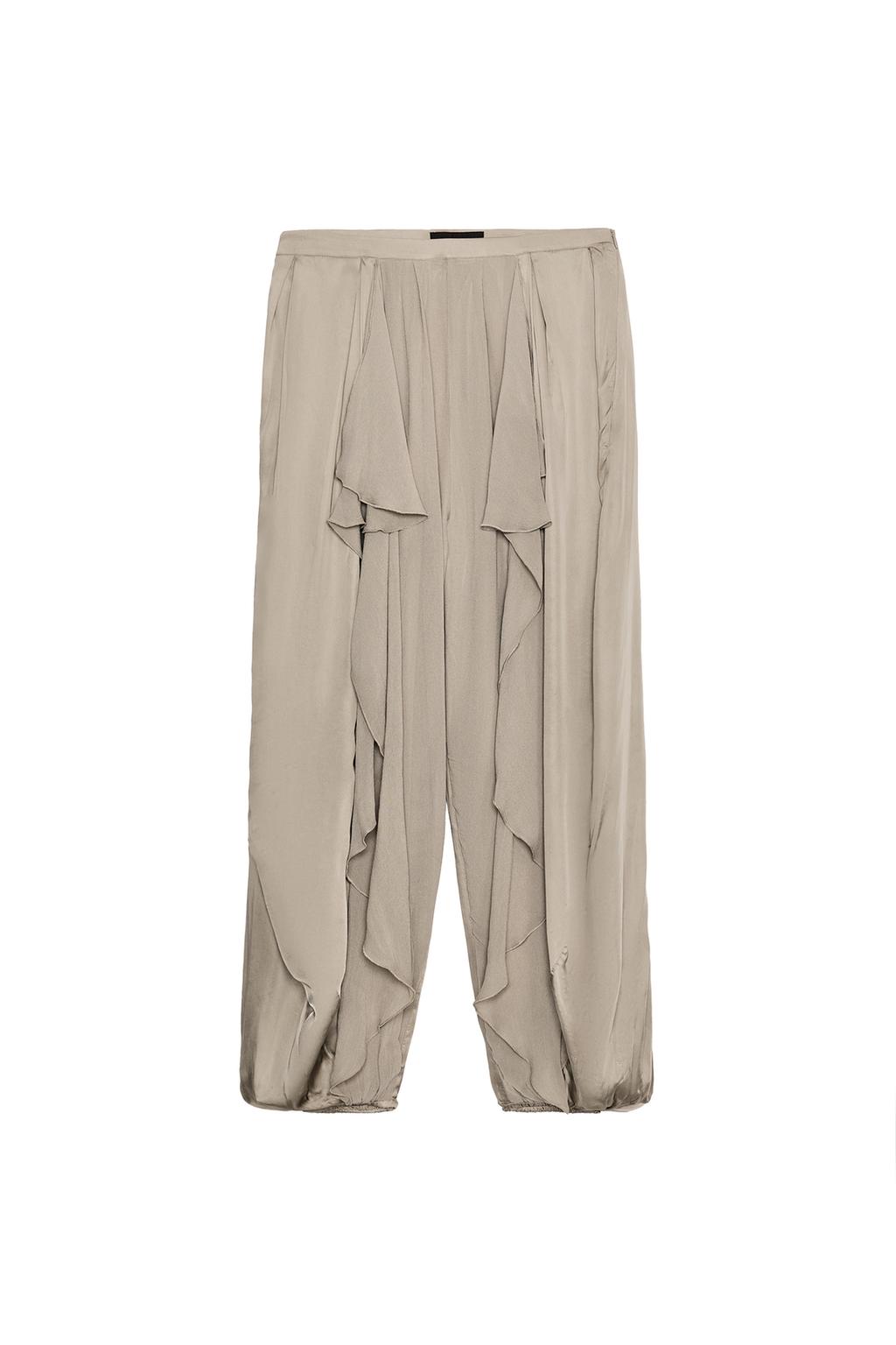 ZW COLLECTION RUFFLED BLOOMER PANTS - image 3