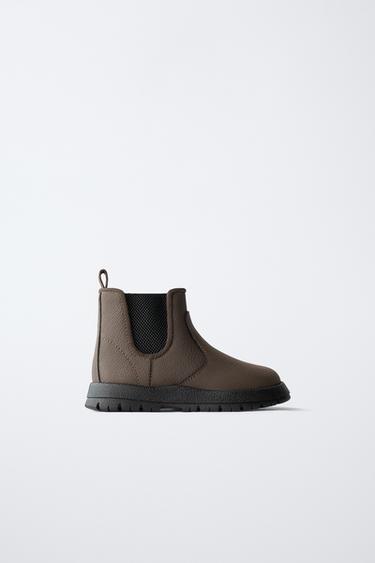 Zara ELASTIC BOOTS - Brown - Image 0
