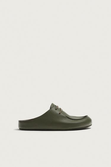 ΔΕΡΜΑΤΙΝΟ ΣΑΜΠΟ LIMITED EDITION - Πράσινο του Zara