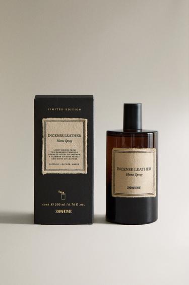 (200 ML) DIFFUSEUR EN SPRAY INCENSE LEATHER - Bronze de Zara - Image 0