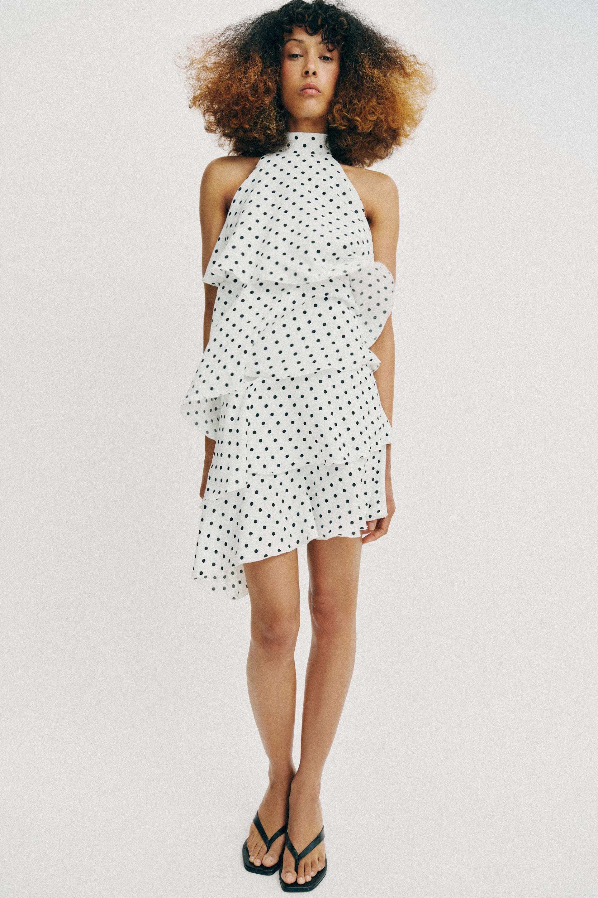 Halter Dot Dress