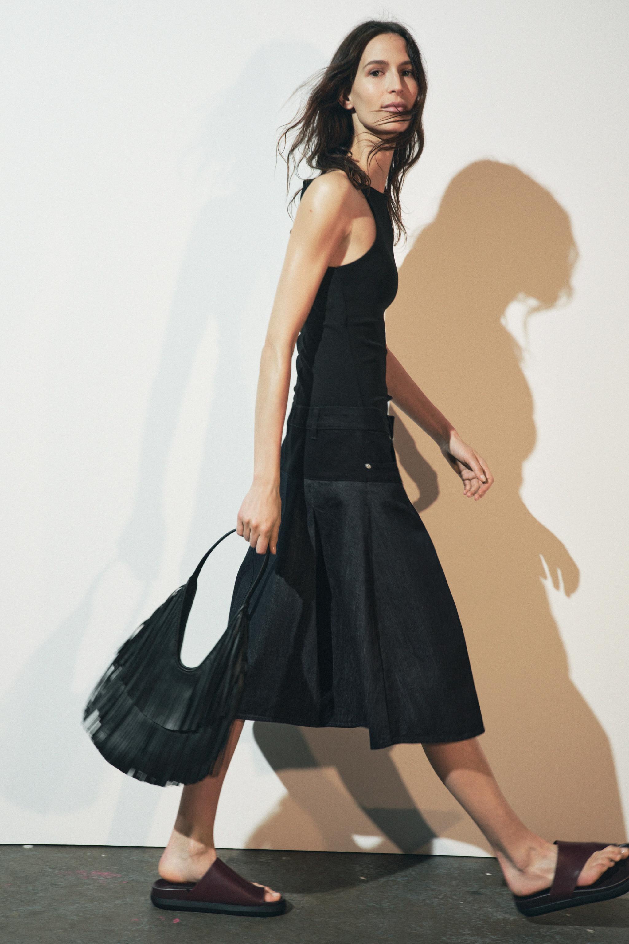 FRINGED TOTE BAG - Black | ZARA New Zealand