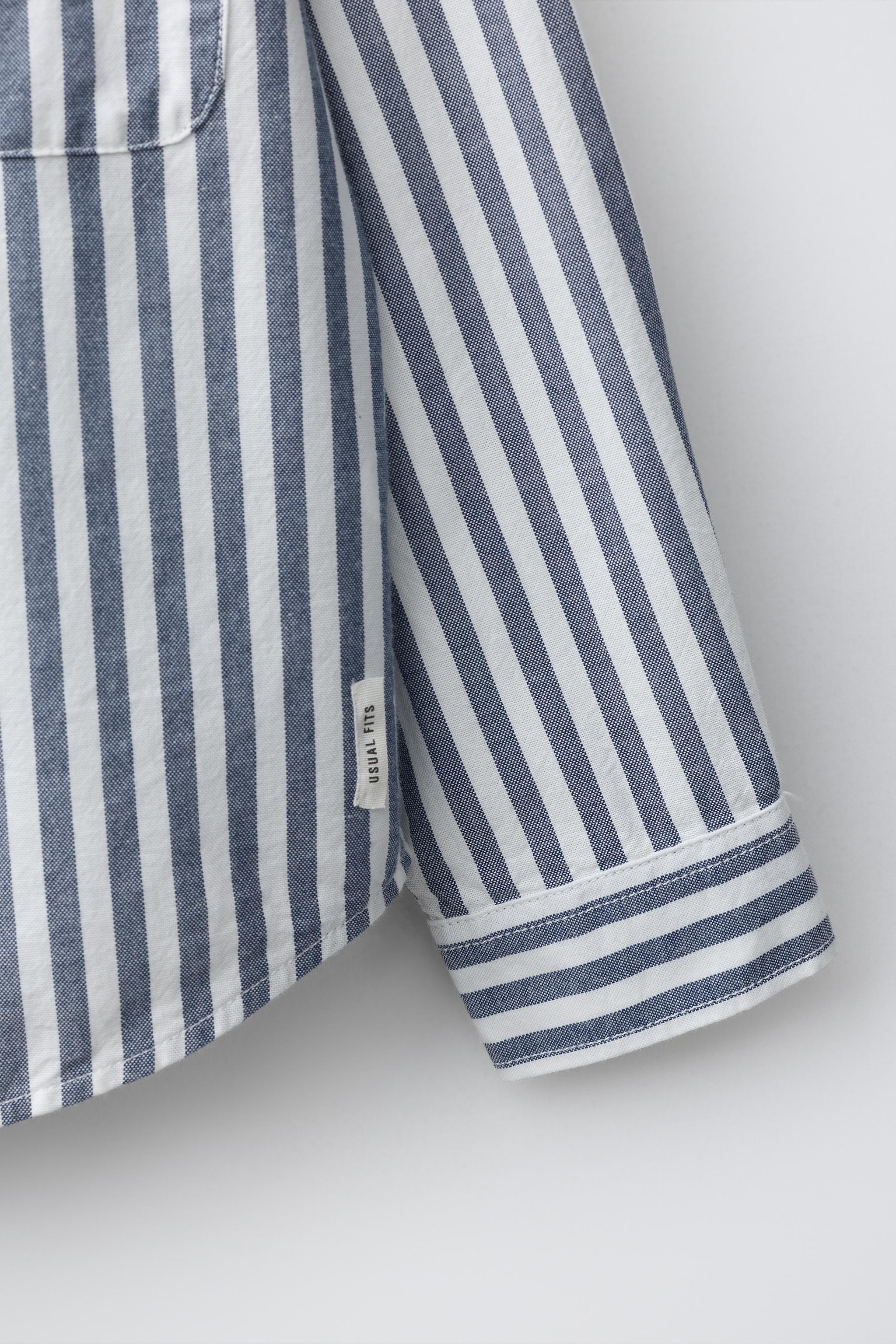 CHEMISE À RAYURES