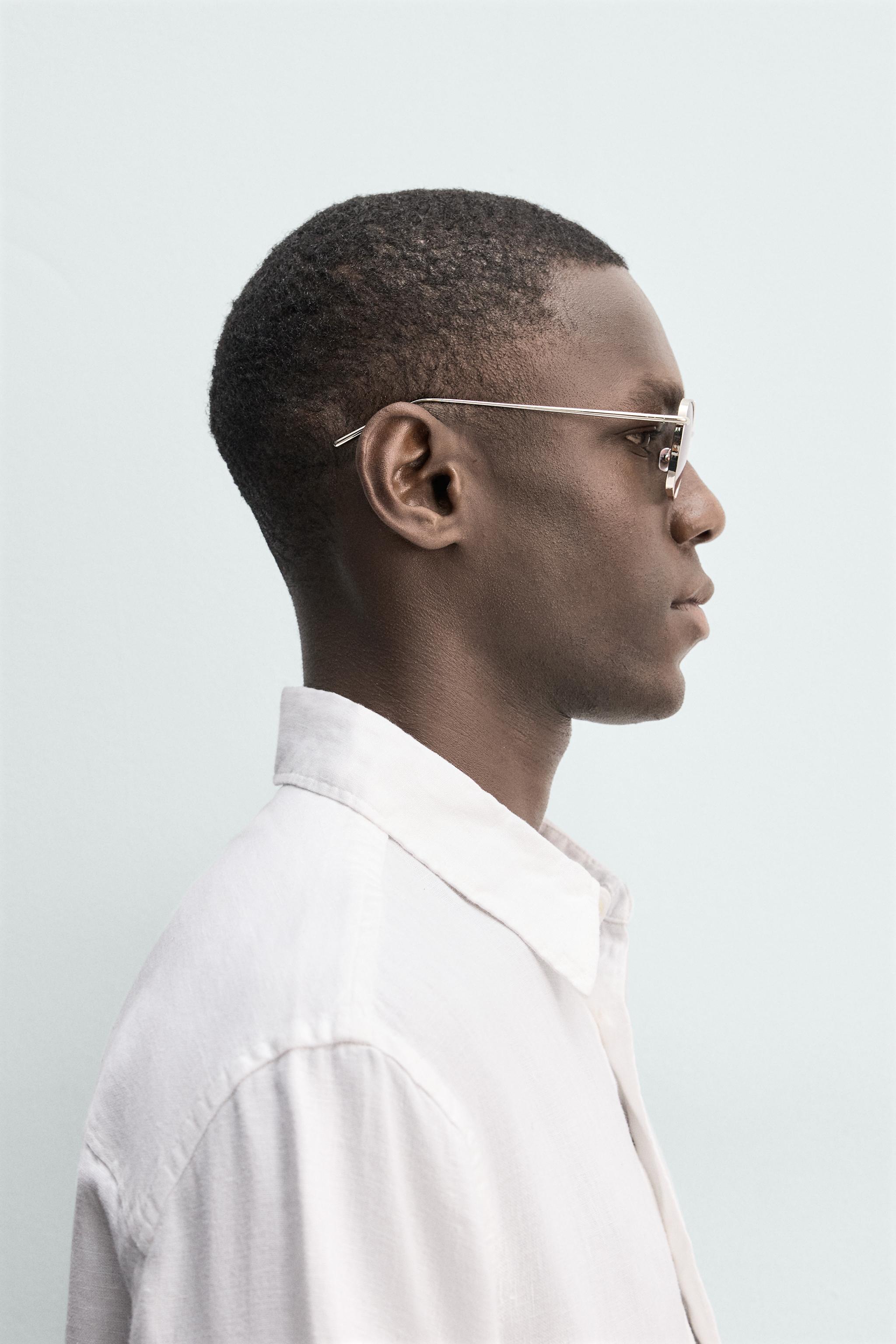 SQUARED METAL SUNGLASSES