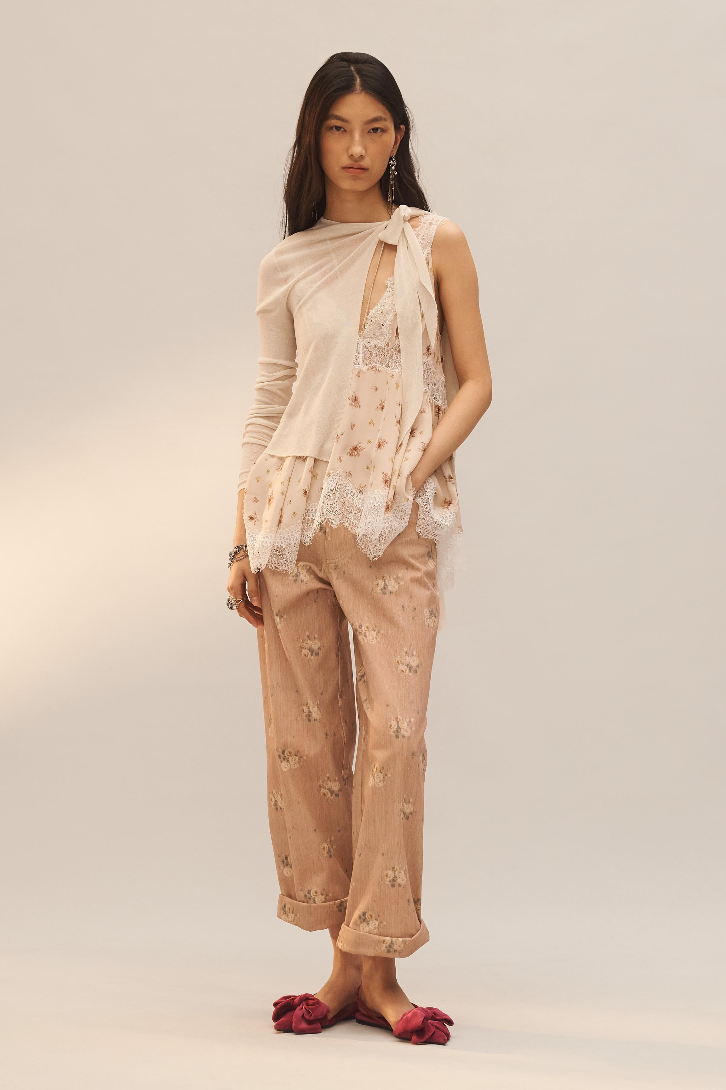 LIMITED EDITION FLORAL PRINT PANTS