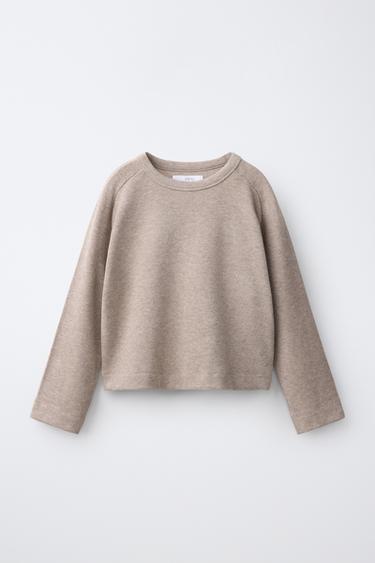 SOFT-TOUCH T-SHIRT - Ecru by Zara