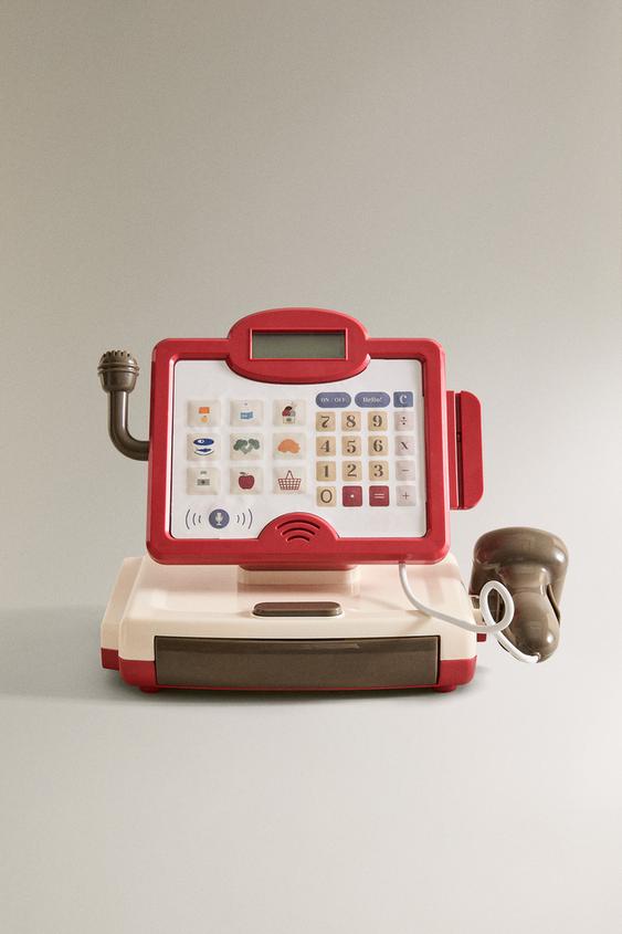JOUET CAISSE ENREGISTREUSE POUR ENFANTS - Rouge de Zara - Image 0