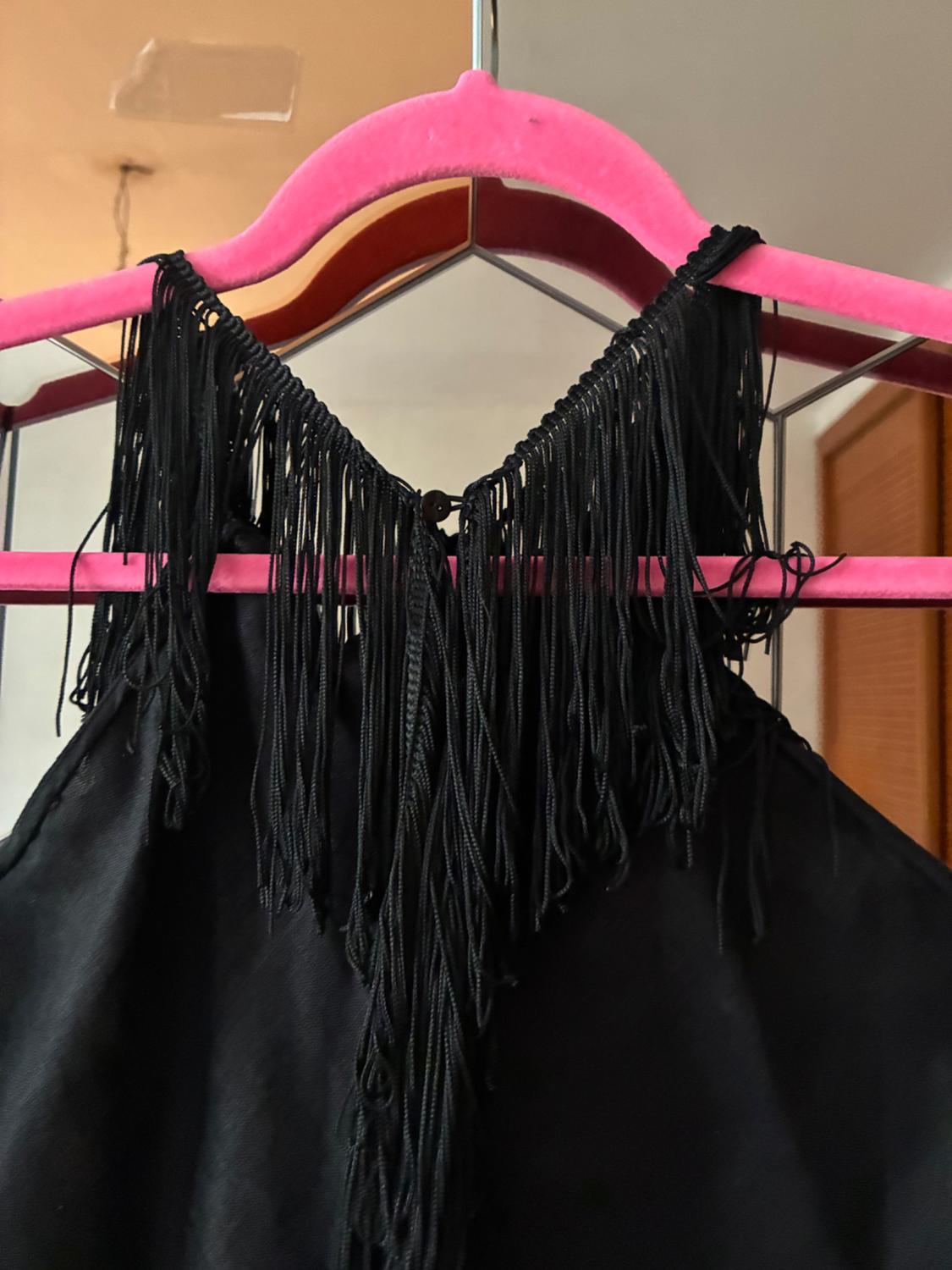 LINEN HALTER TOP - Image 2