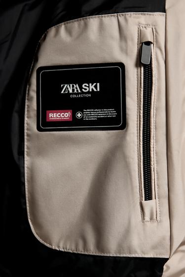 WATER-RESISTANT WINDPROOF DOWN JACKET RECCO® TECHNOLOGY SKI COLLECTION - Cava by Zara - Image 8
