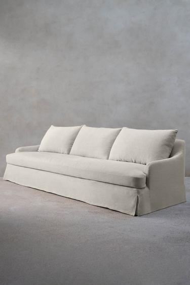 SOFA 01 COTTON COVER - Light beige by Zara - Image 4
