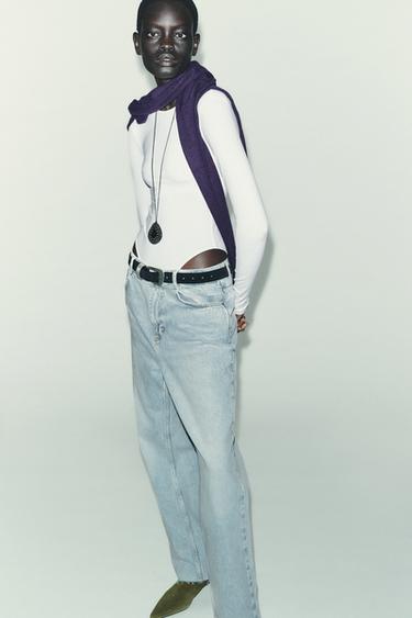 BASIC-BODY AUS POLYAMID - Weiß von Zara