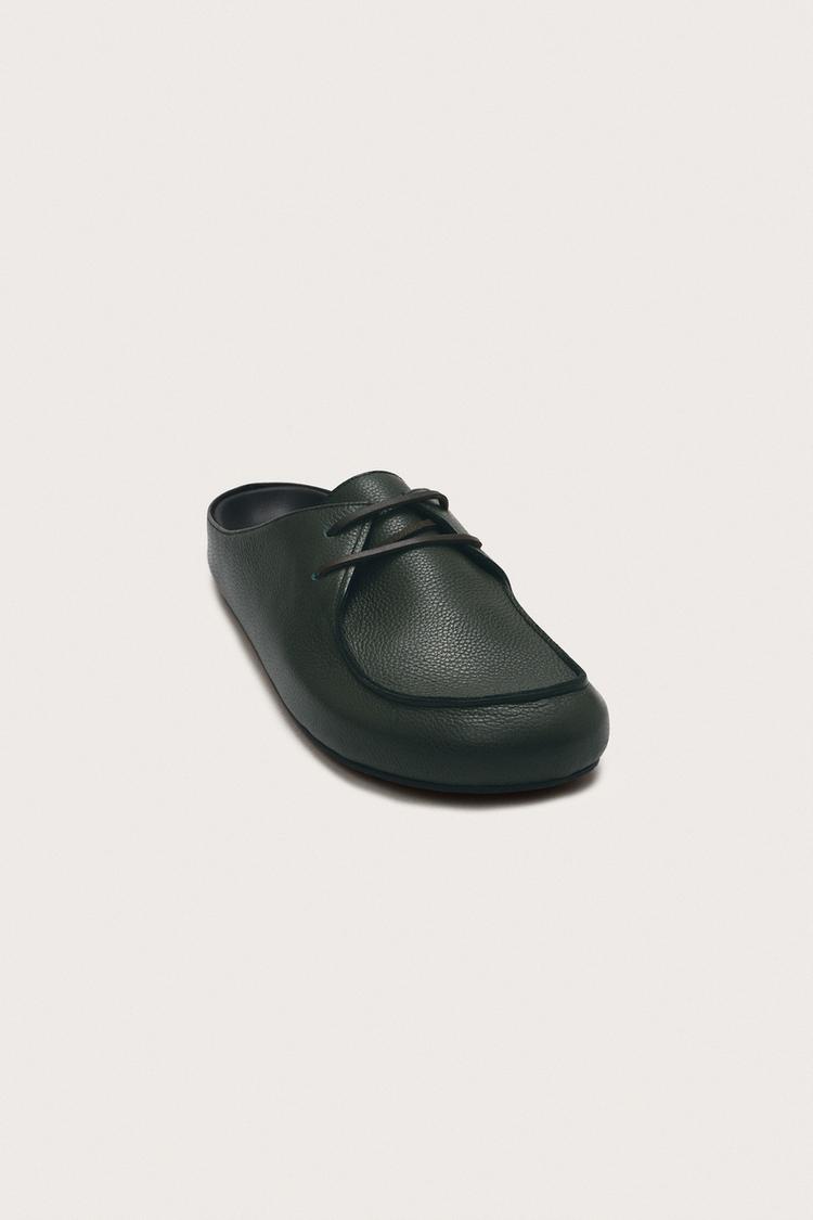 Zuecos de cuero edición limitada 3