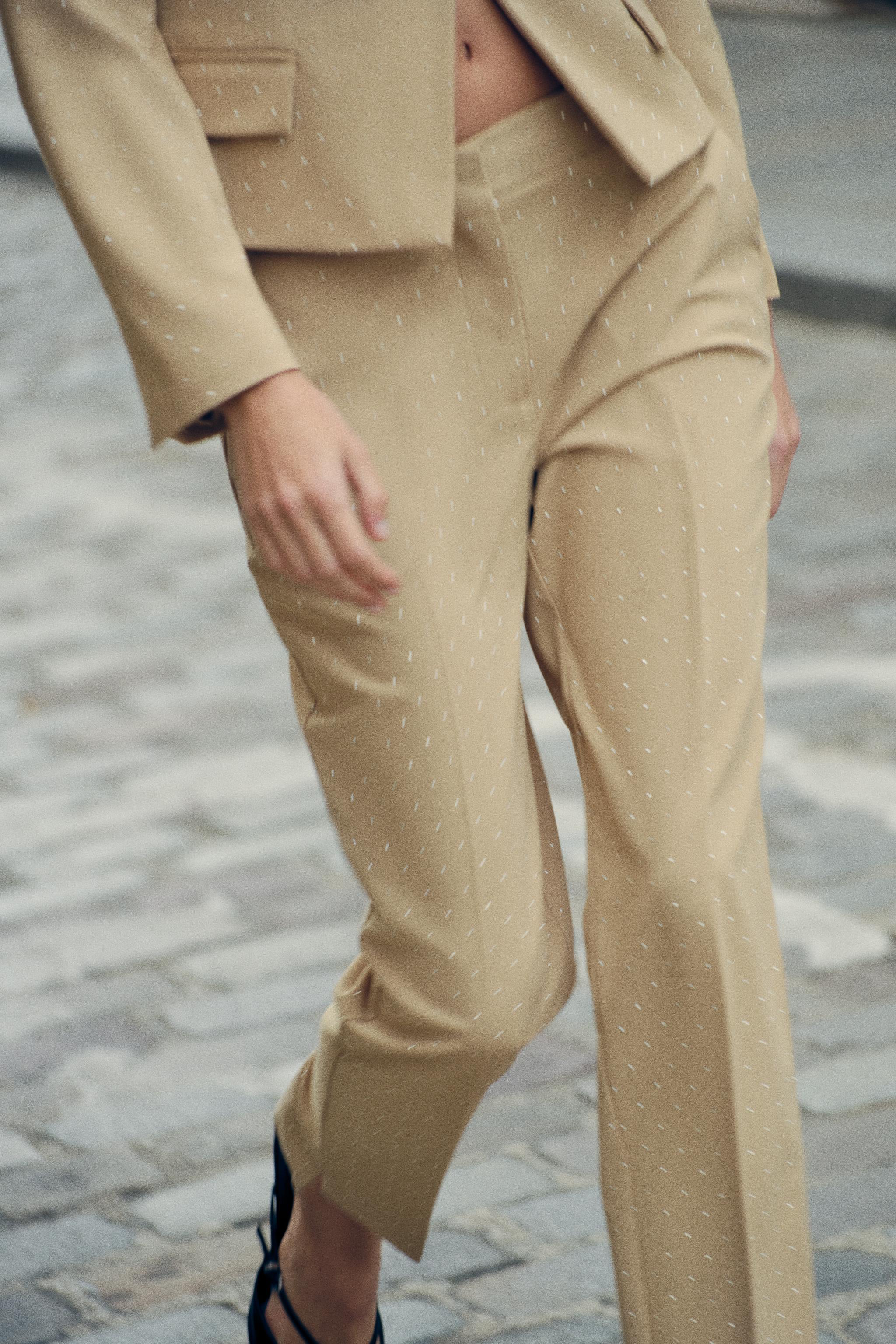 Pantalon camel femme zara sale