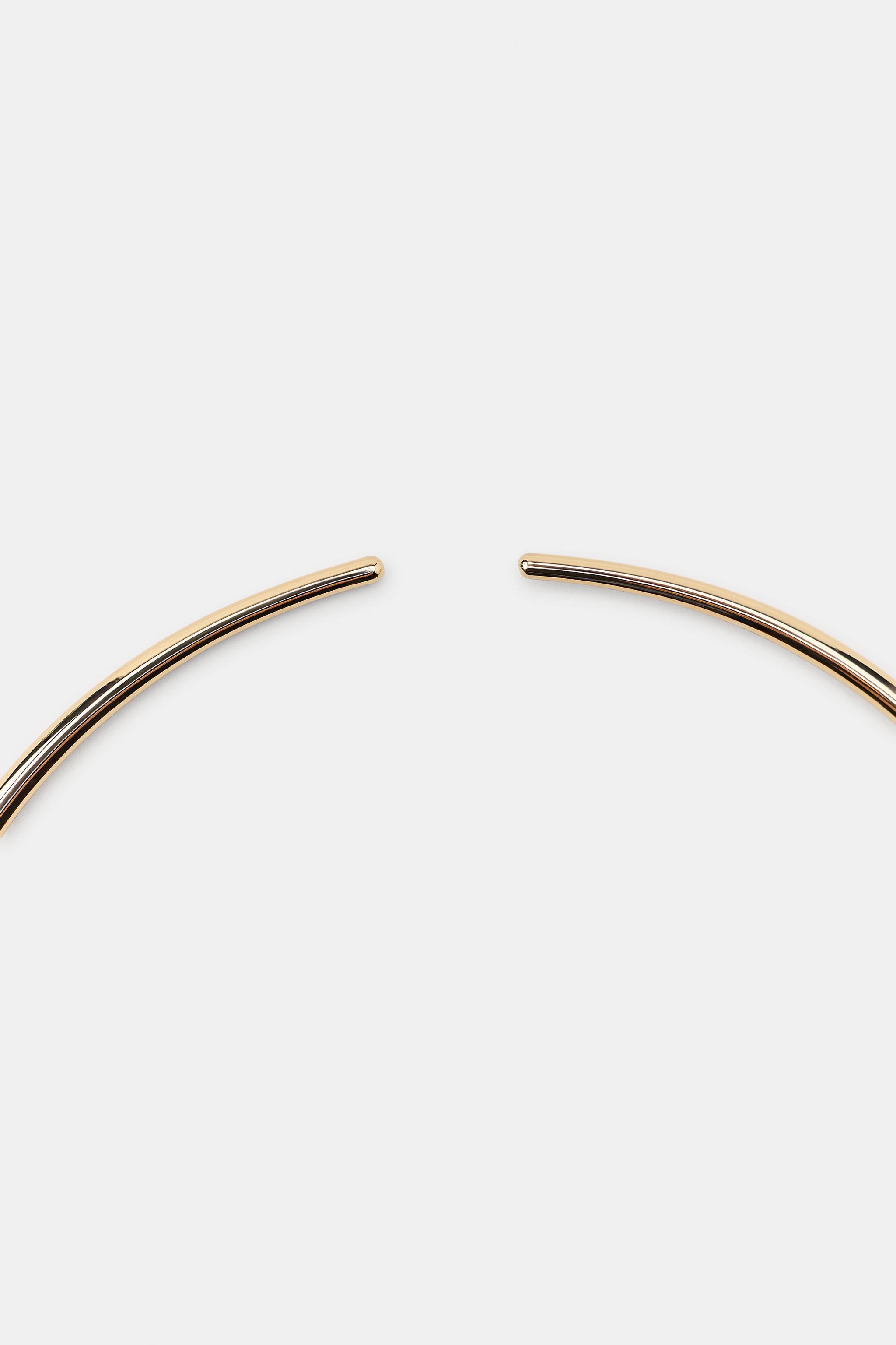 Женские аксессуары Zara METAL CHOKER NECKLACE — фото 4