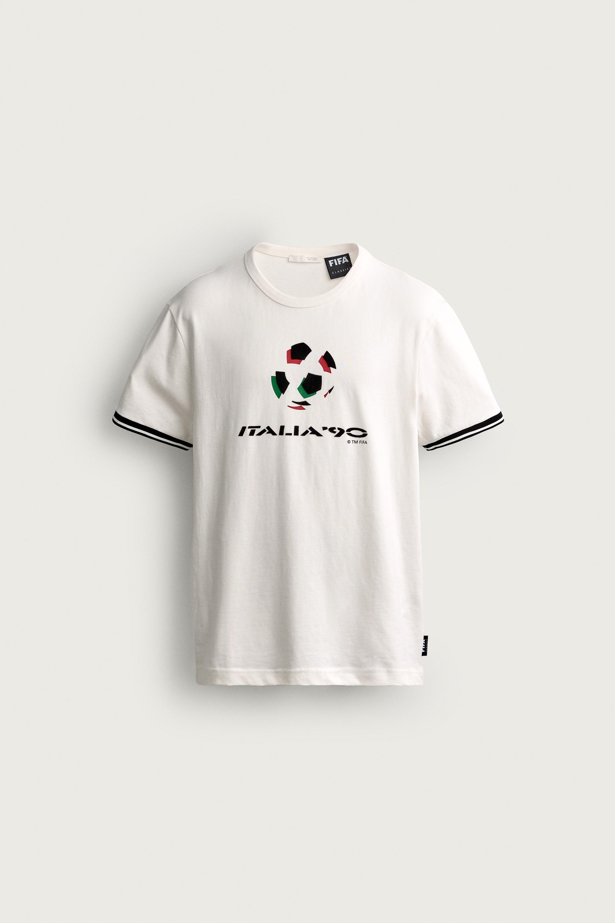 ITALIA 90 FIFA WORLD CUP™ FIFA CLASSICS CONTRAST T-SHIRT - White