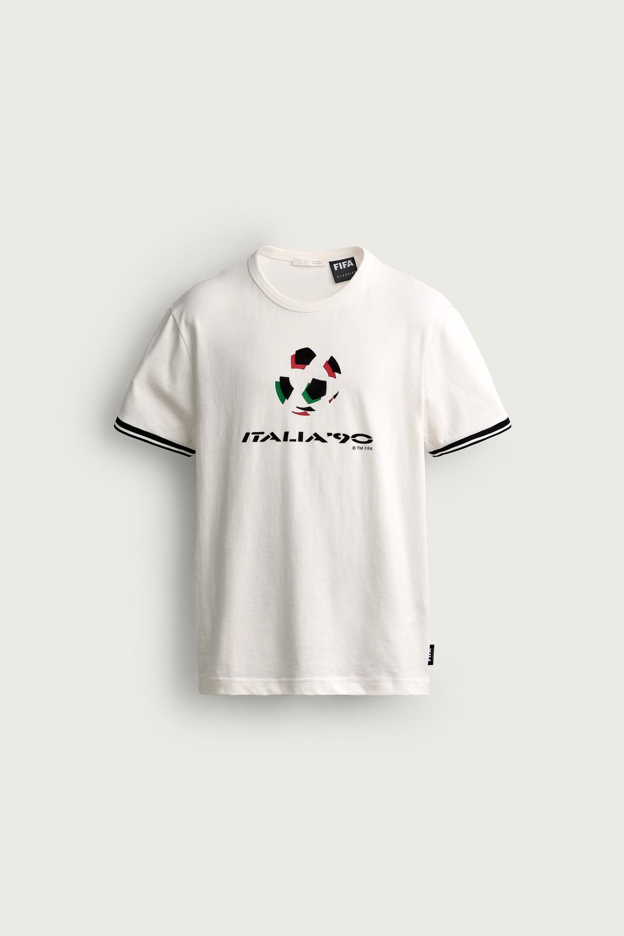 ITALIA 90 FIFA WORLD CUP™ FIFA CLASSICS CONTRAST T-SHIRT — White