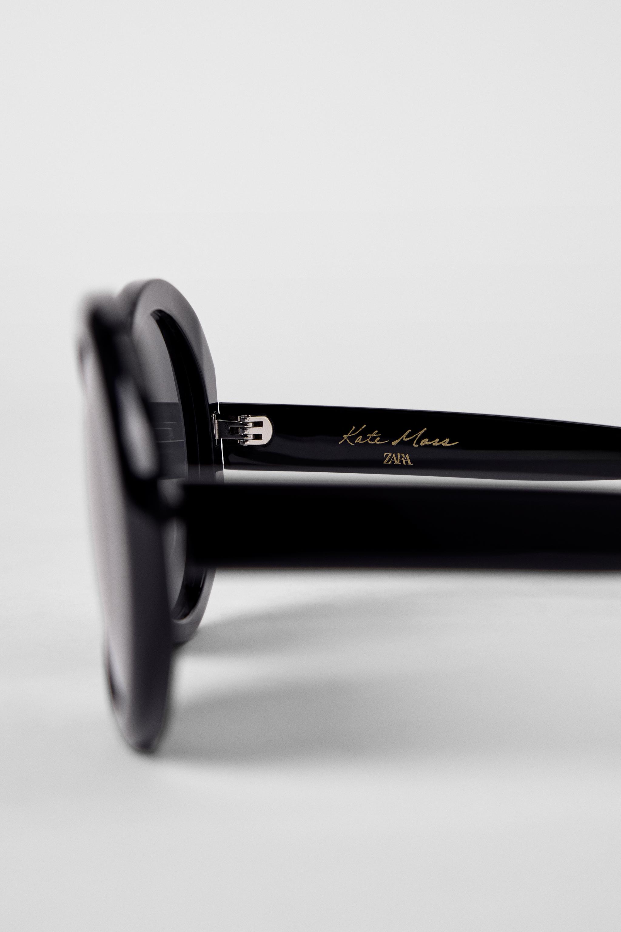 KATE MOSS x ZARA ラウンドサングラス 2727/602 ROUND SUNGLASSES KATE MOSS X ZARA - Black | ZARA United Kingdom
