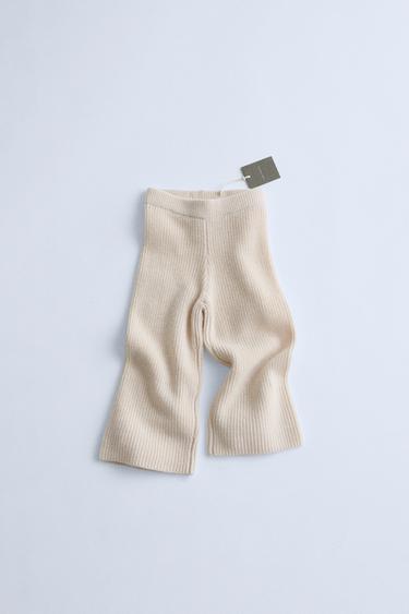 TIMELESZ - PANTALÓN LANA CULOTTE - Crudo medio de Zara