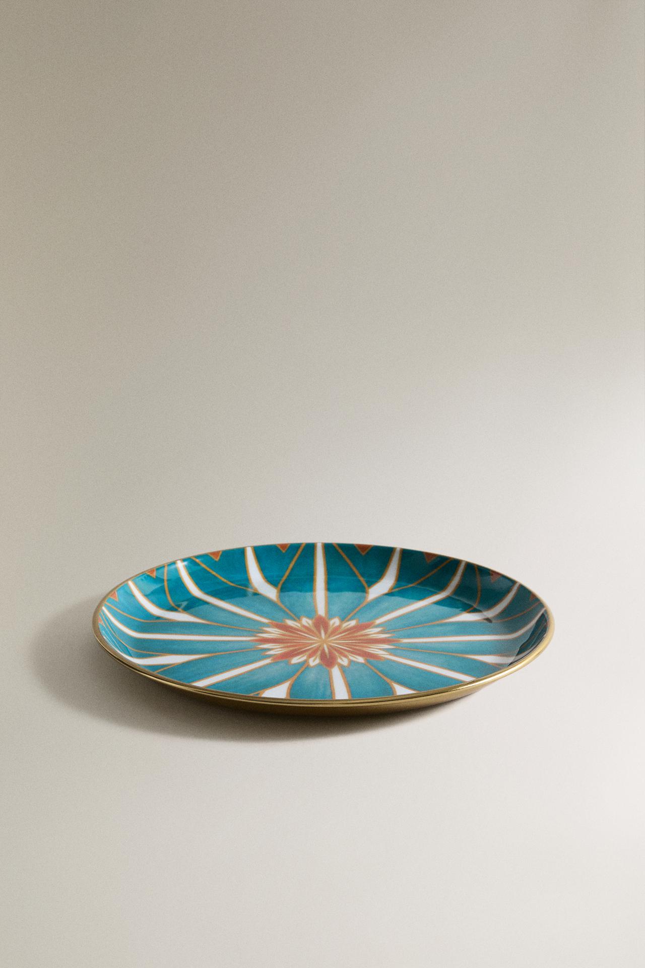 DECORATIVE TURQUOISE TRAY | MARISA BERENSON — Turquoise