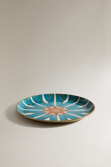 PLATEAU DÉCORATIF TURQUOISE | MARISA BERENSON - Turquoise de Zara - Image 1