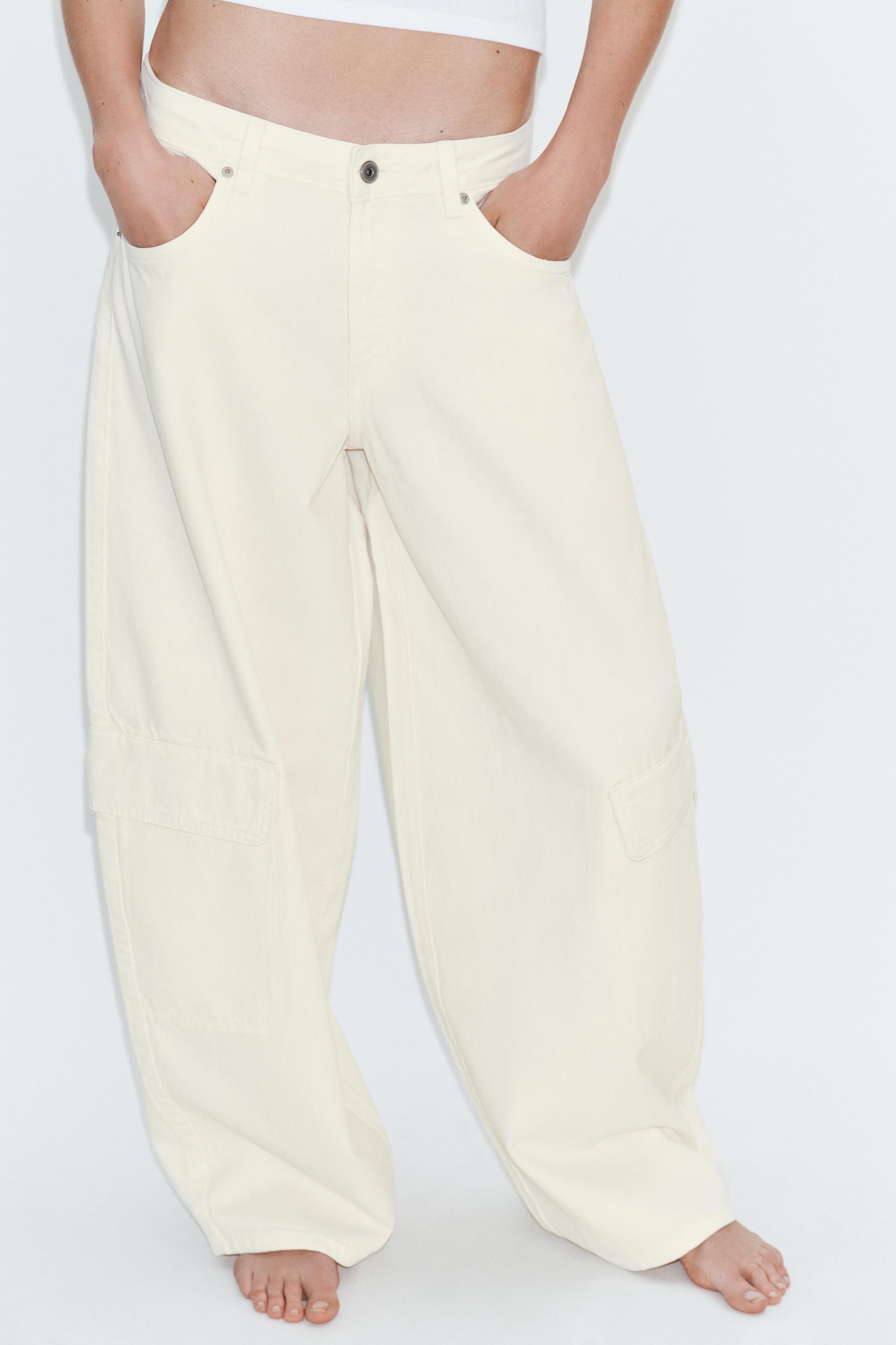 MID-RISE TRF OVERSIZE CARGO JEANS