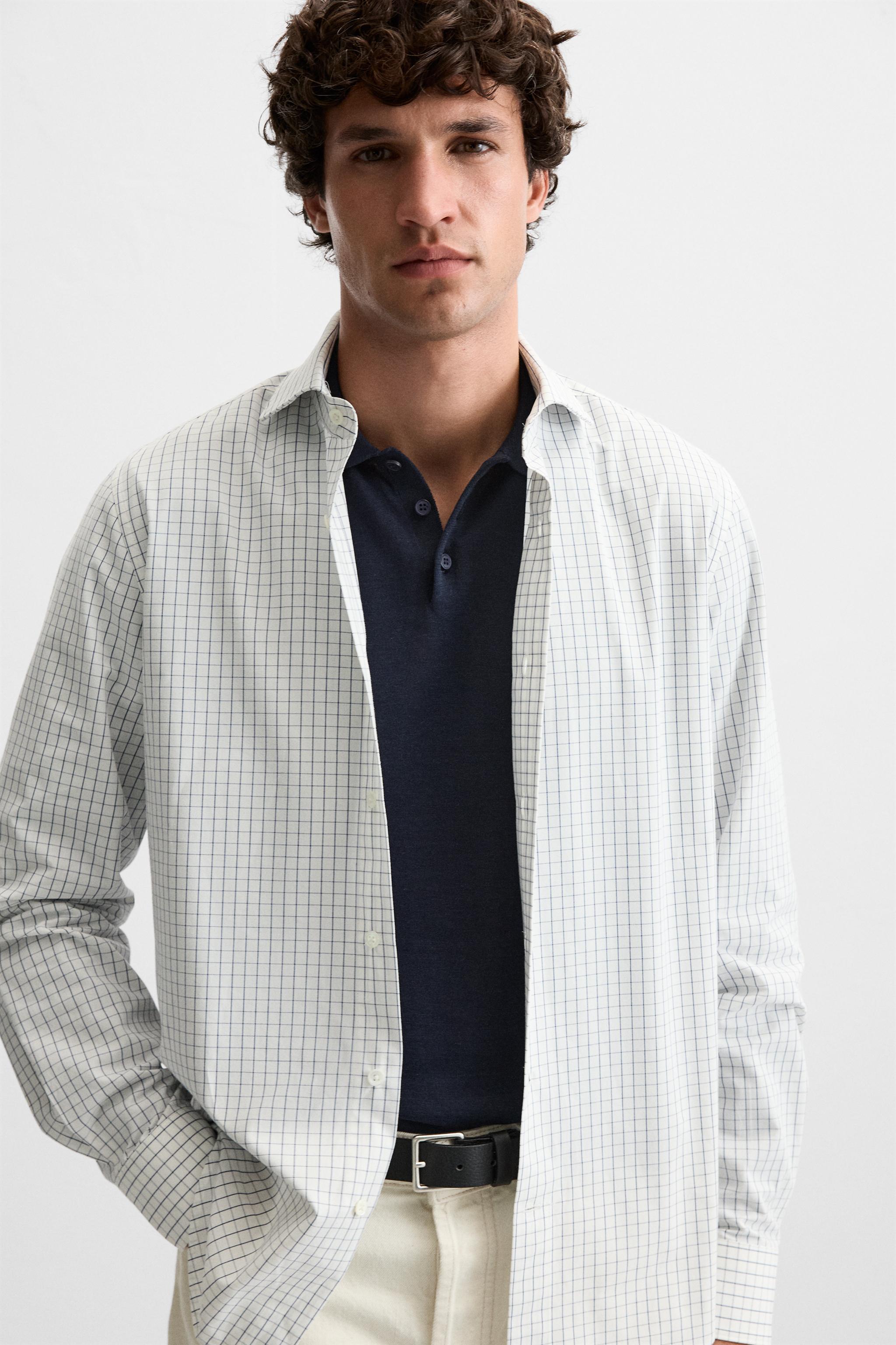 Camisas hombre en zara sale