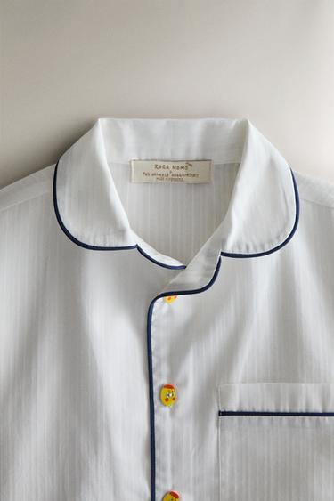 KIDS' LIMONCELLA X THE ANIMALS OBSERVATORY PYJAMA SET - Oyster-white by Zara - Image 2