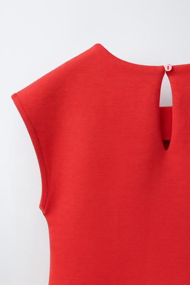 ROMA KNIT DRESS - Red by Zara - Image 3