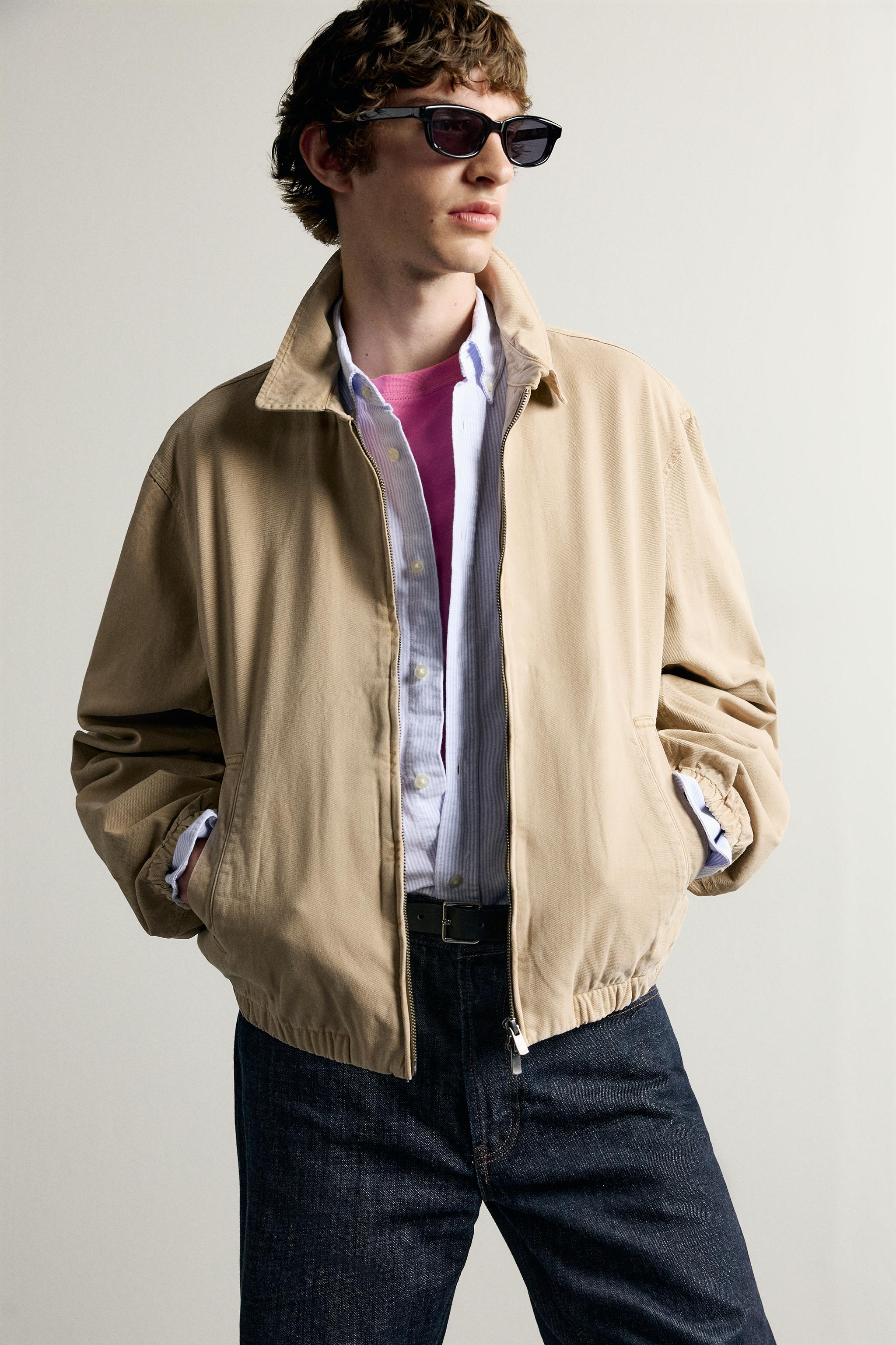 0FR. PARIS X ZARA WASHED COTTON JACKET