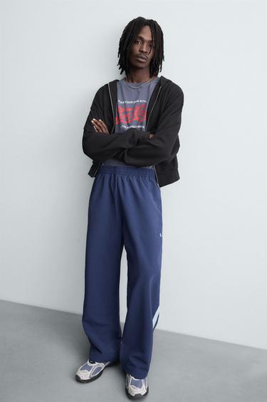 TECHNICAL TROUSERS WITH TAPING - Bluish by Zara - Image 5