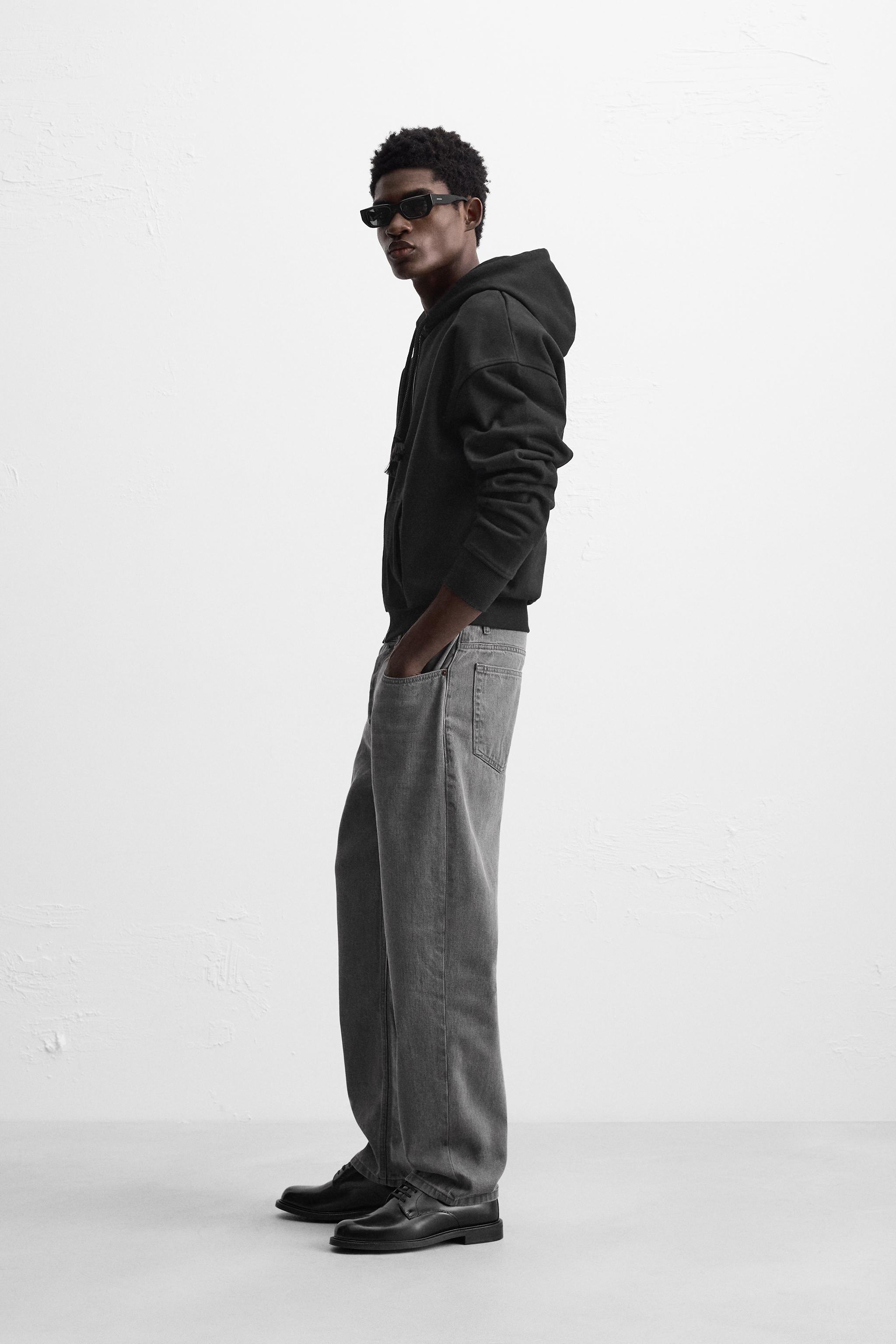 【ZARA】ヘビーウェイト ジップアップフーディ 4393/406/800 ZARA】ヘビーウェイト ジップアップフーディ 4393/406/800 (ZARA