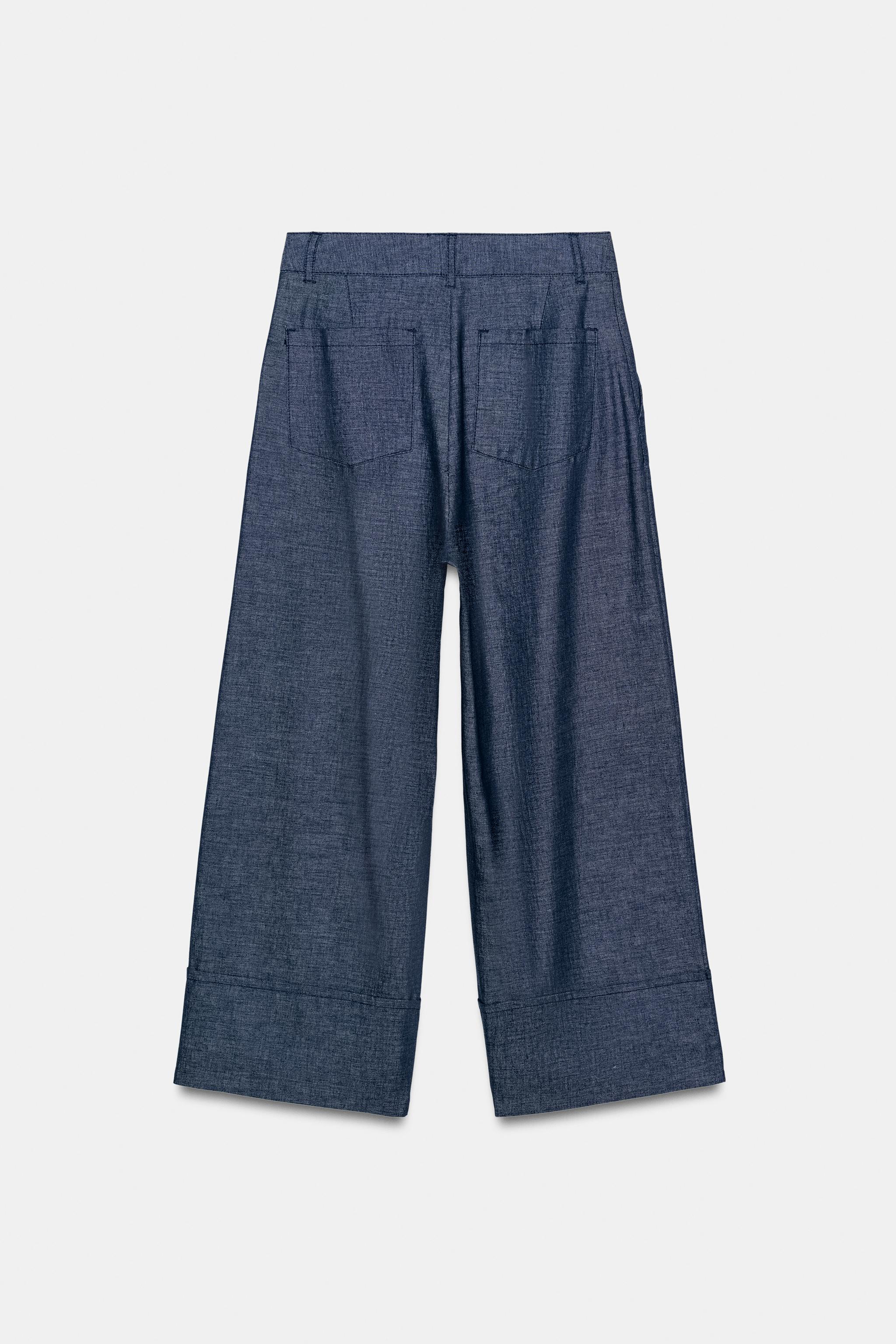 JUPE-CULOTTE EN LIN