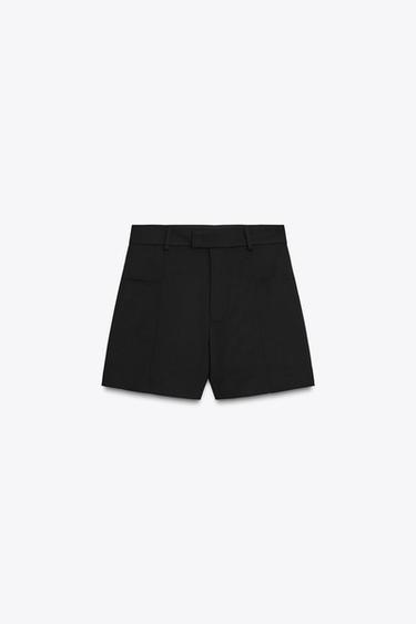 CONTRAST POCKET SHORTS ZW COLLECTION - Black by Zara - Image 0