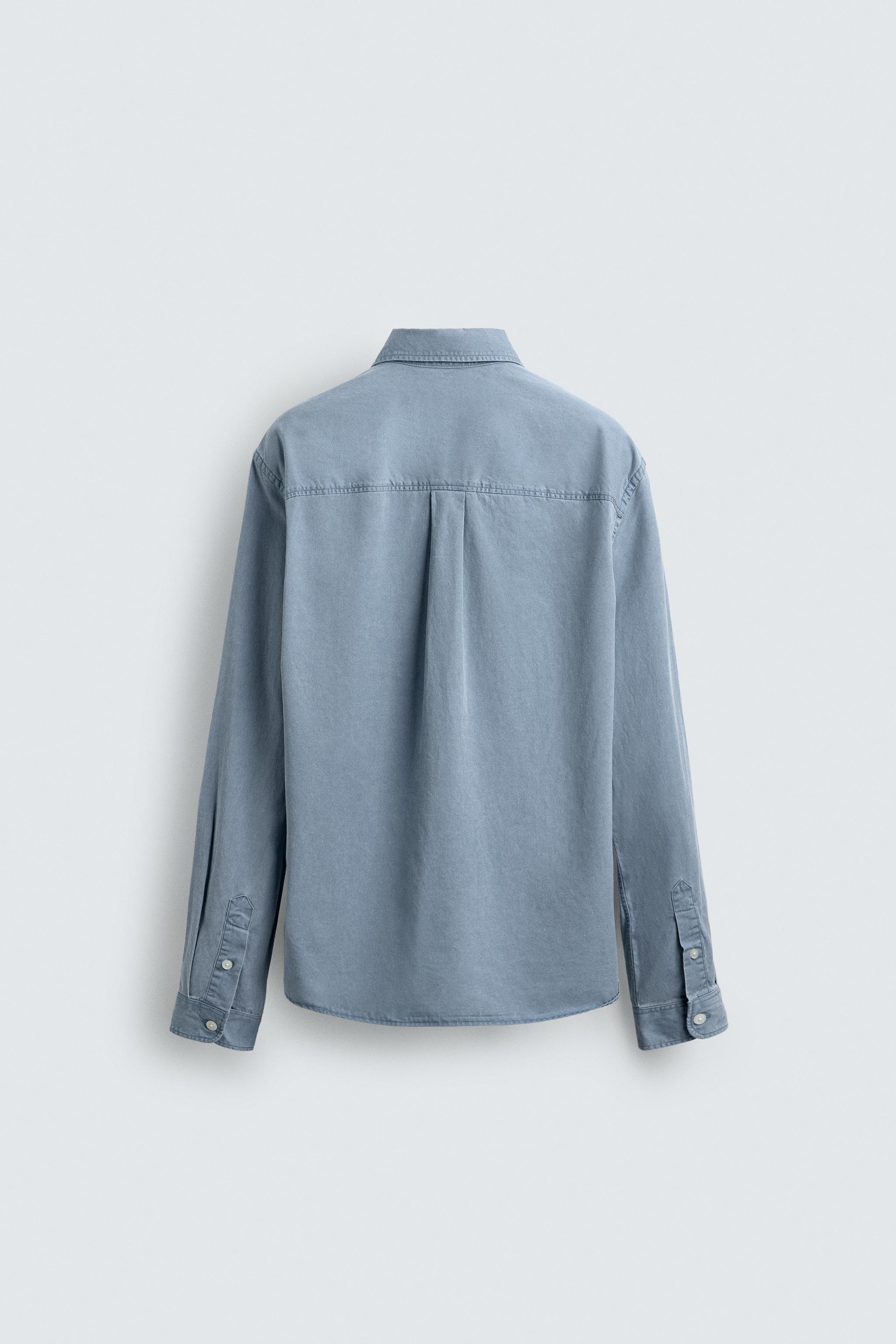 WASHED FLOWY SHIRT