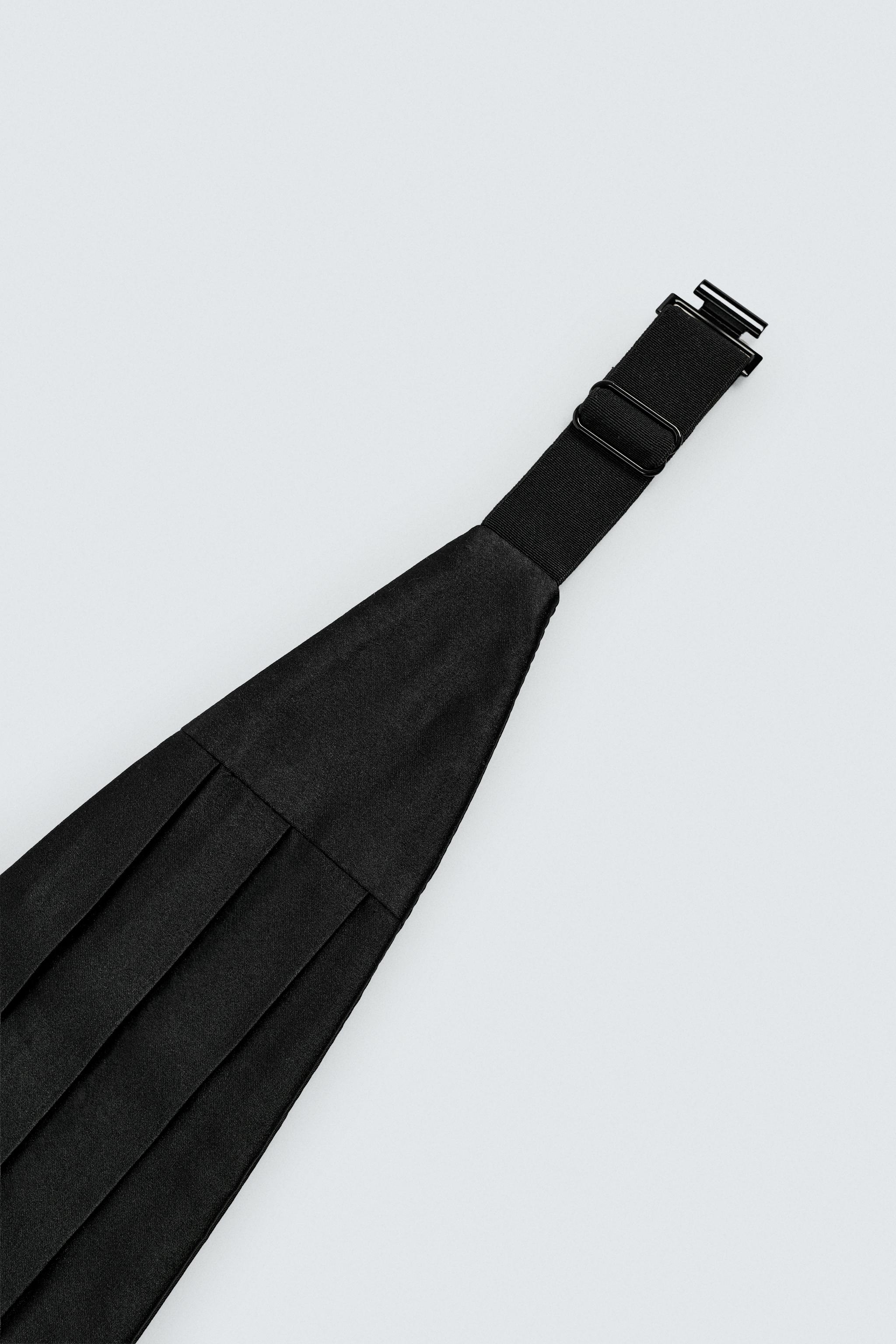 100% SILK TUXEDO CUMMERBUND