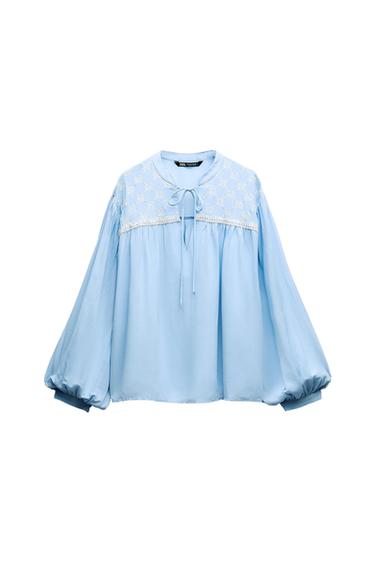 EMBROIDERED BLOUSE