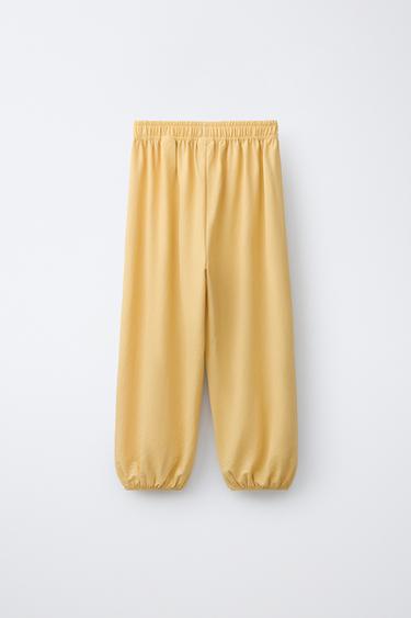 PANTALON BALLON - Jaune de Zara - Image 1