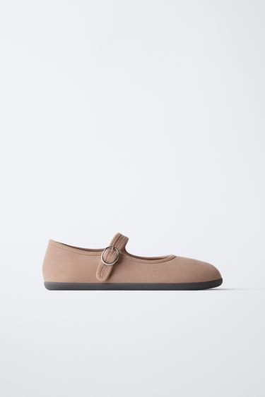 БАЛЕТКИ BAREFOOT — Розовый от Zara