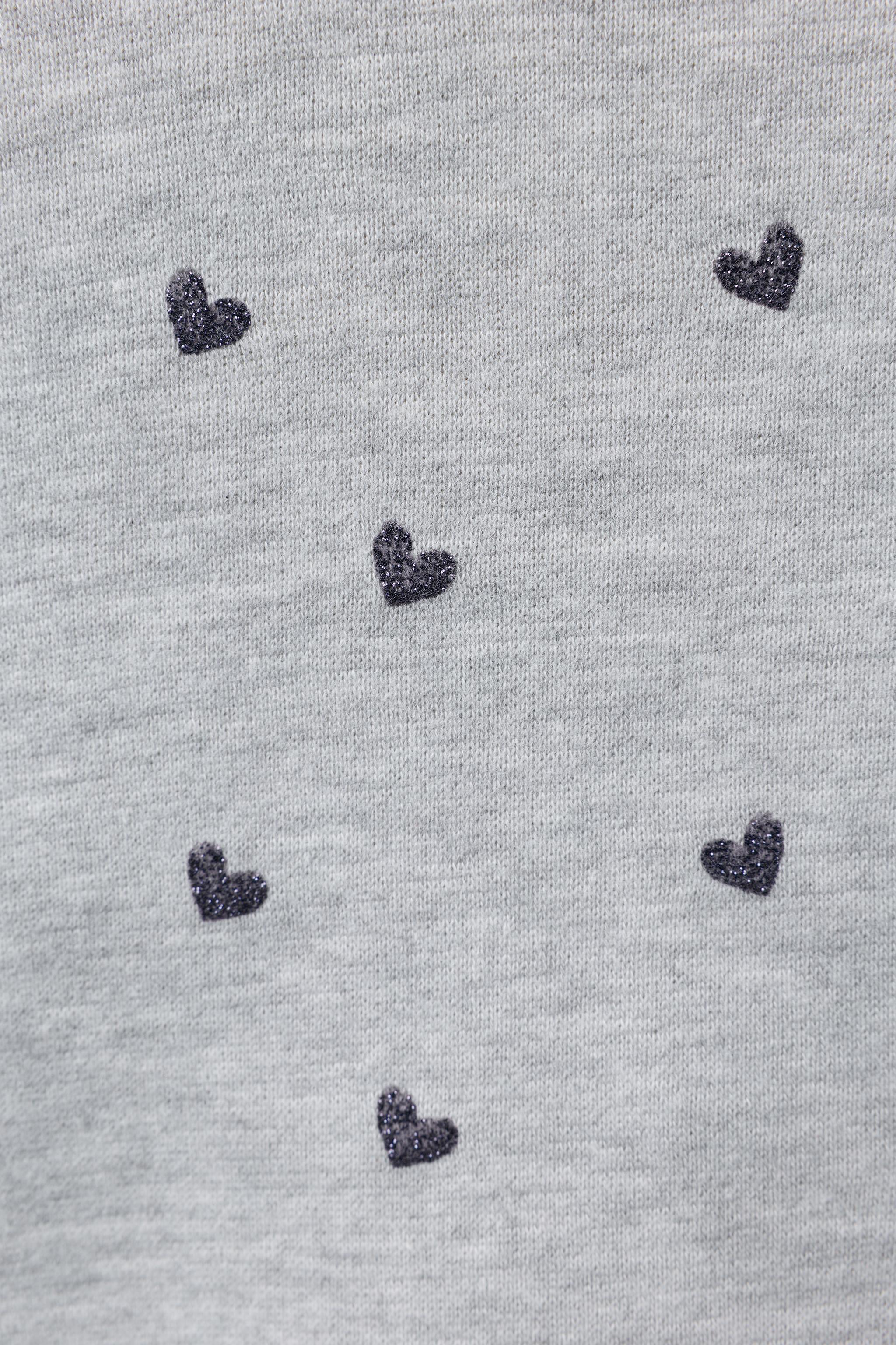 SHINY PRINT SWEATSHIRT