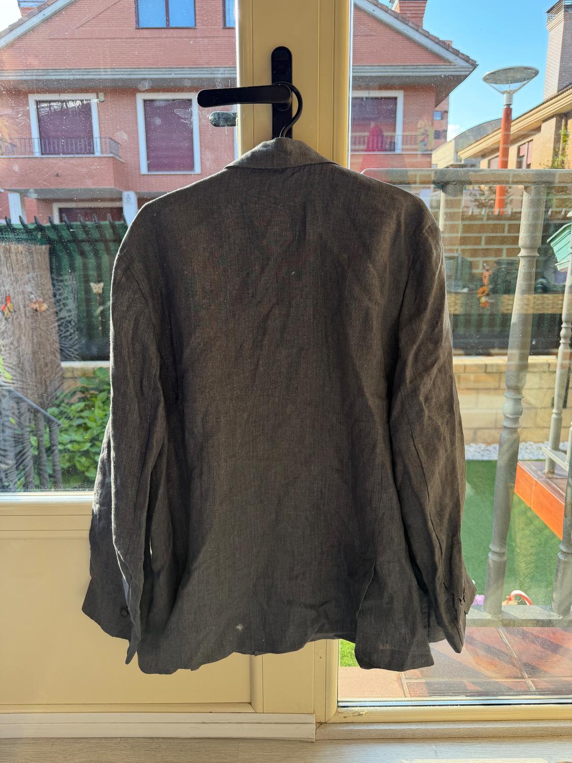 ZW COLLECTION MINIMAL 100% LINEN BLAZER - Image 2