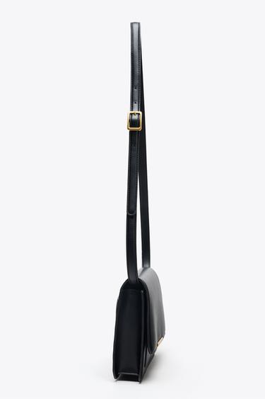SAC BANDOULIÈRE DÉTAIL MÉTALLIQUE - Noir de Zara - Image 3
