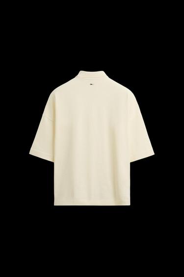 RELAXED FIT POLO SHIRT - Light yellow by Zara