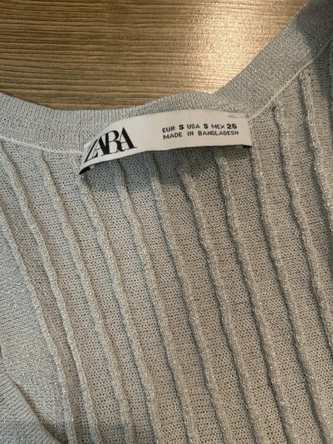 METALLIC THREAD KNIT TOP - Image 2