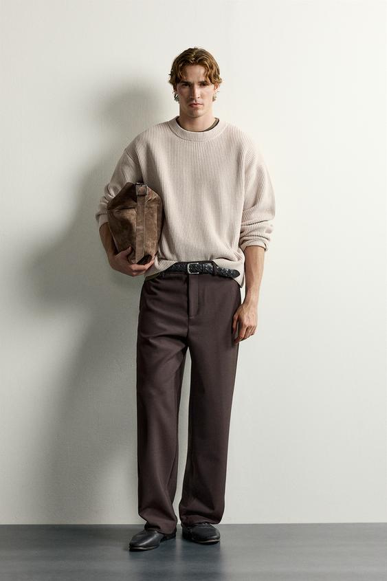 JUMPER RELAXED FIT CHENILLE - Ecru by Zara - Image 0