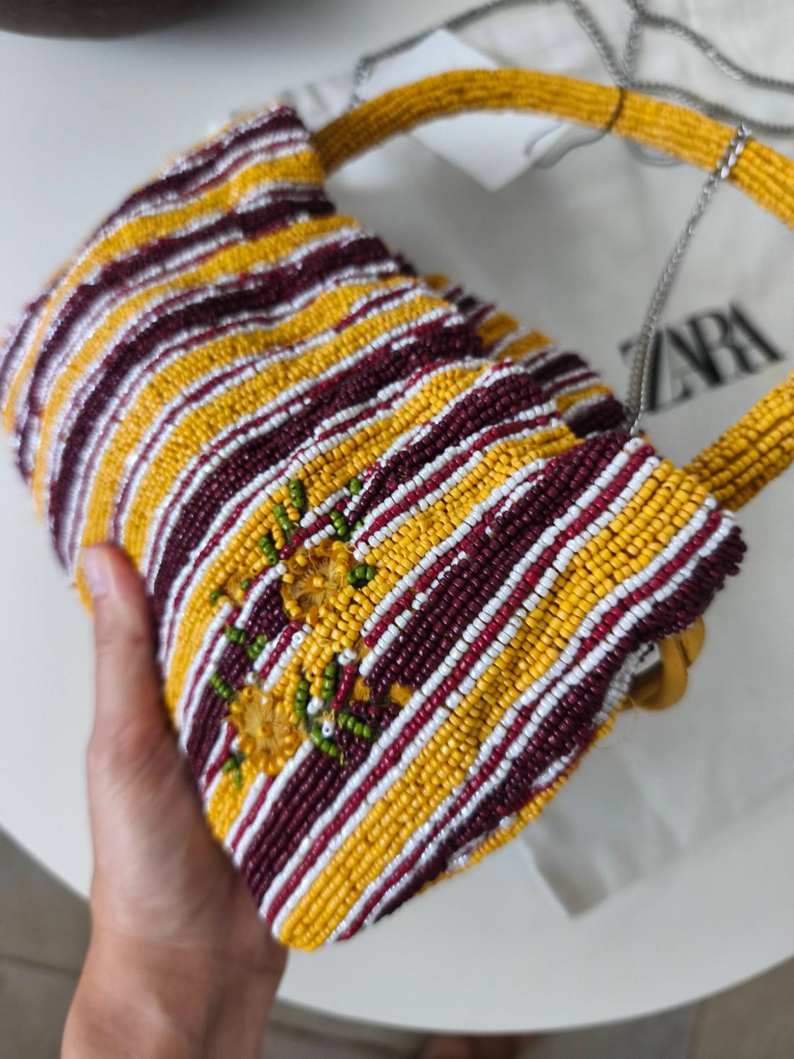 MINI BEADED SHOULDER BAG - Image 3
