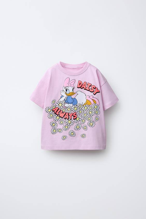 CAMISETA MARGARITAS DAISY © DISNEY - Malva claro de Zara - Imagen 0