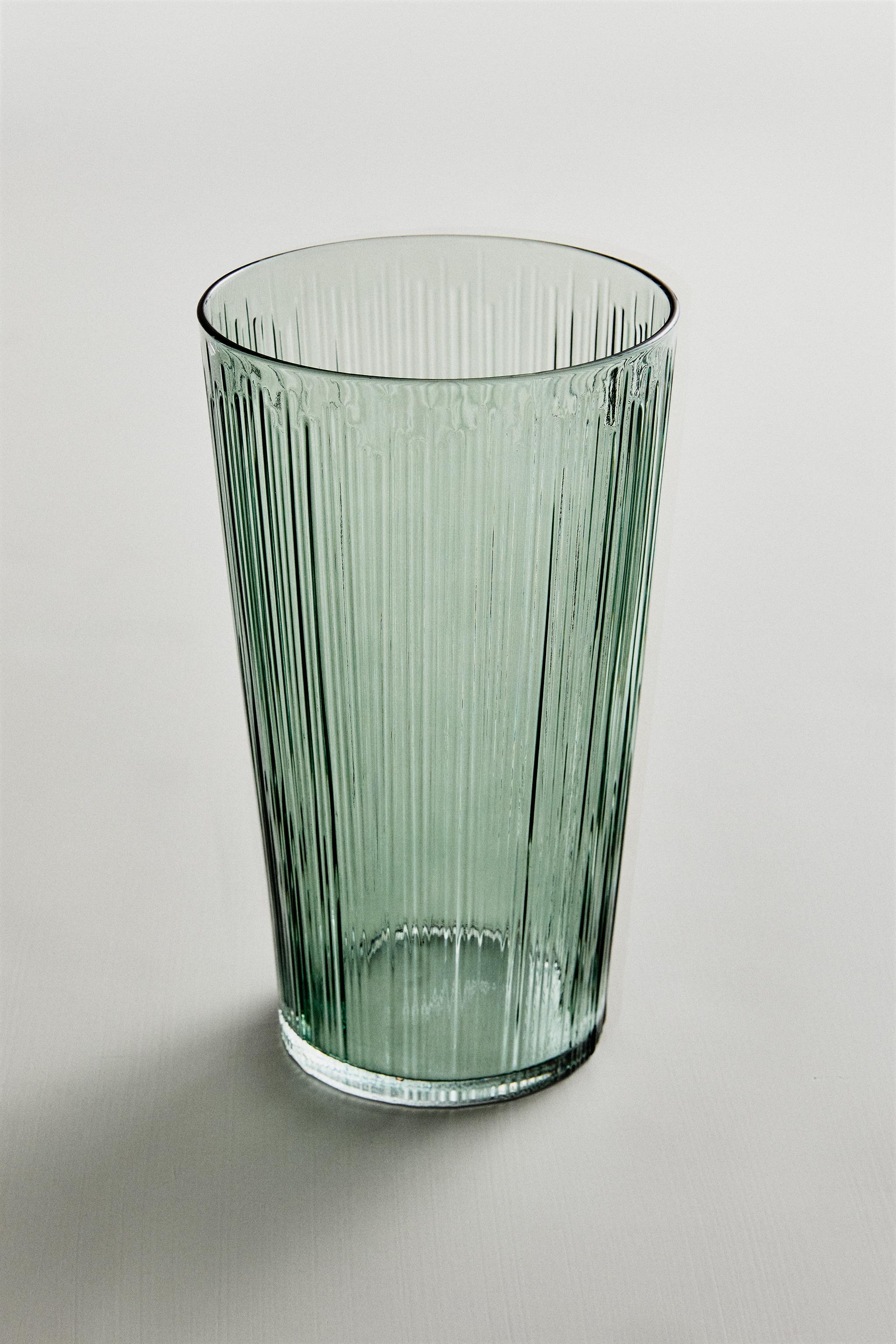TALL DECORATIVE GLASS VASE