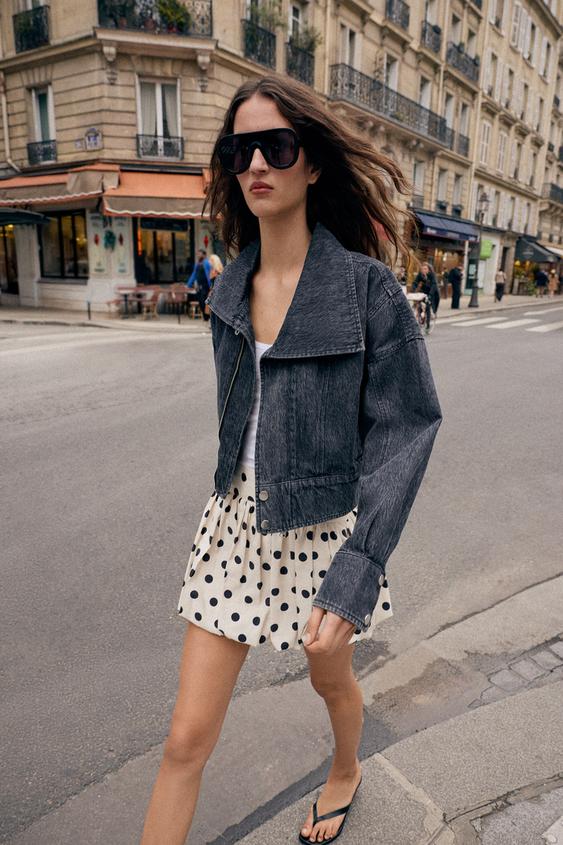 POLKA DOT BALLOON SKORT