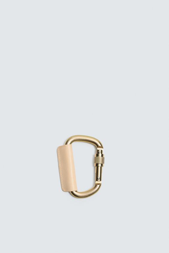 AARON LEVINE X ZARA LEATHER DETAIL CARABINER from Zara - $55.90