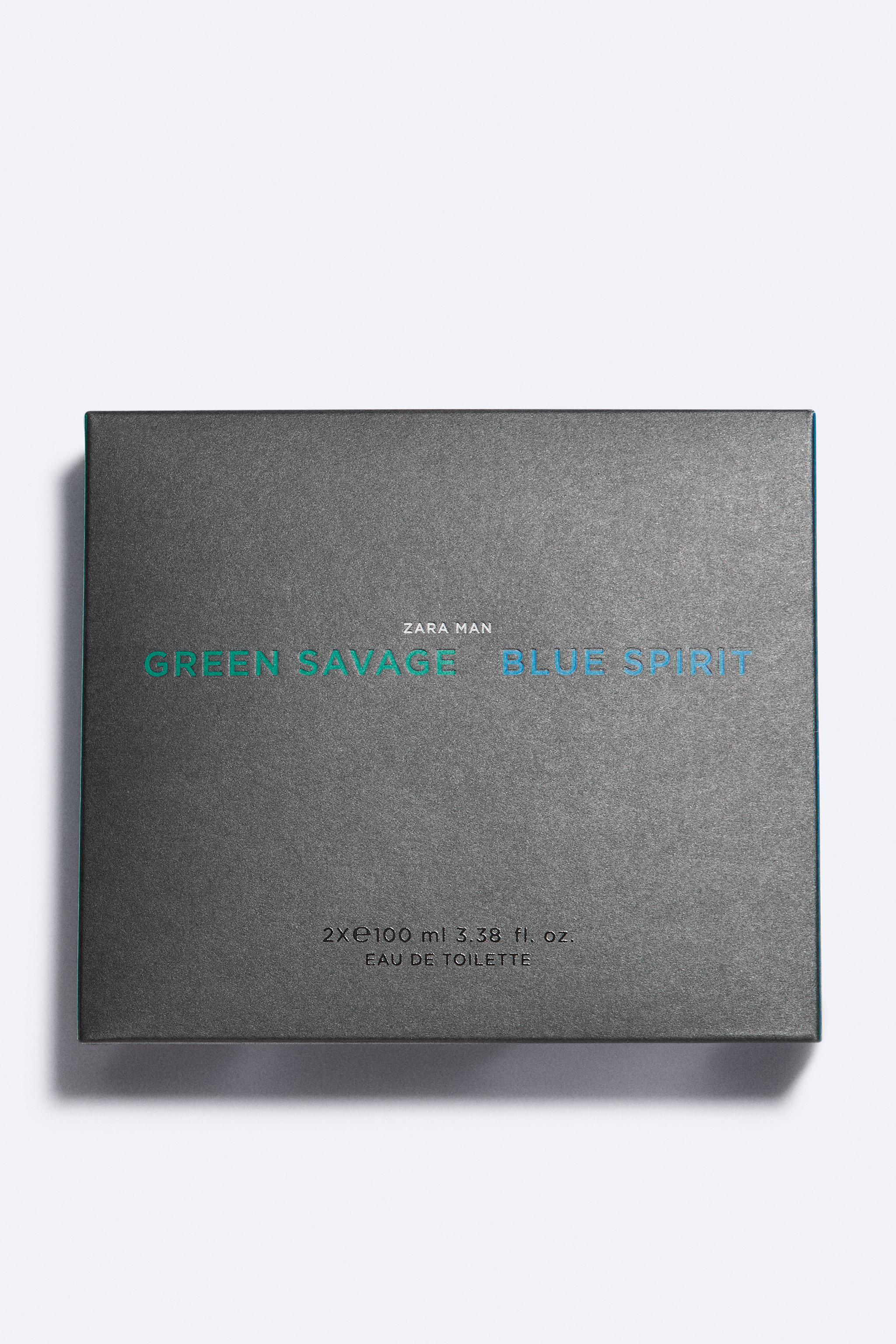 GREEN SAVAGE BLUE SPIRIT 100 ML 3.38 oz ZARA India